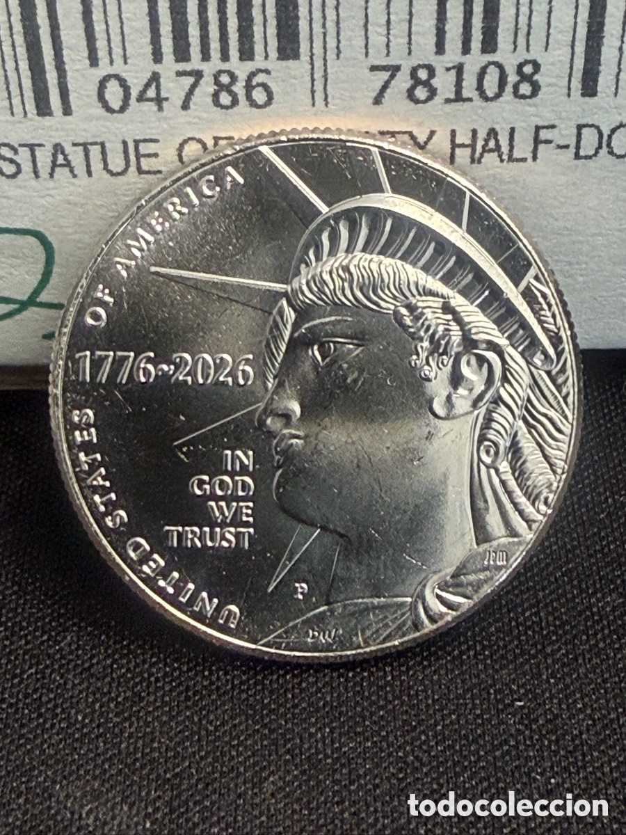 Monedas antiguas de Am&eacute;rica: 2026 P. SemiQuincentennial Half Dollar Coin