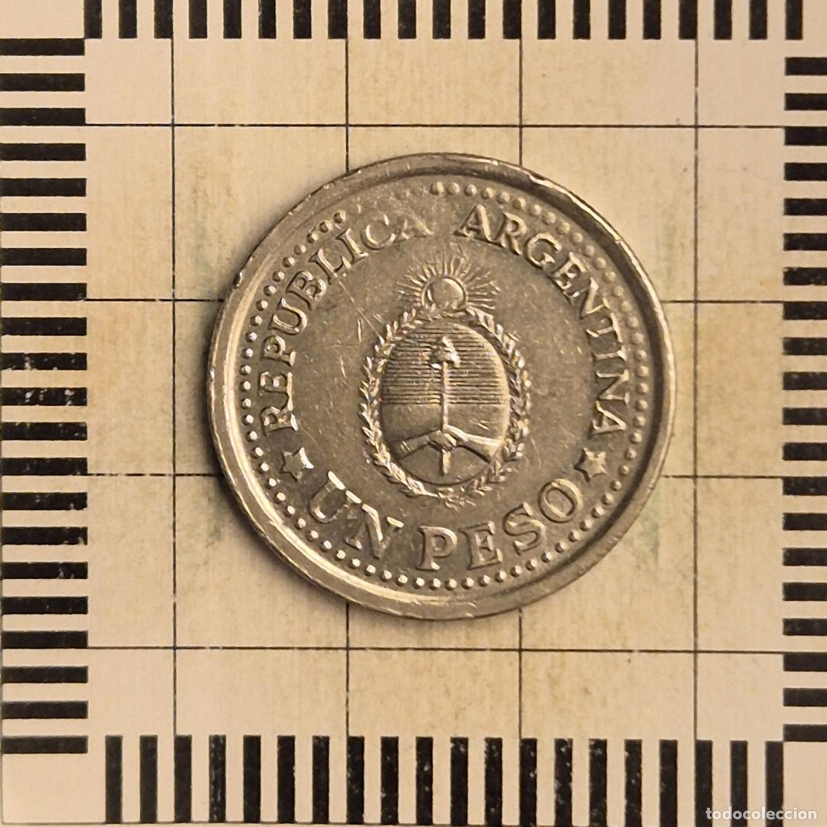 Monedas antiguas de Am&eacute;rica: 1 PESO, ARGENTINA. 1960. (KM#58).