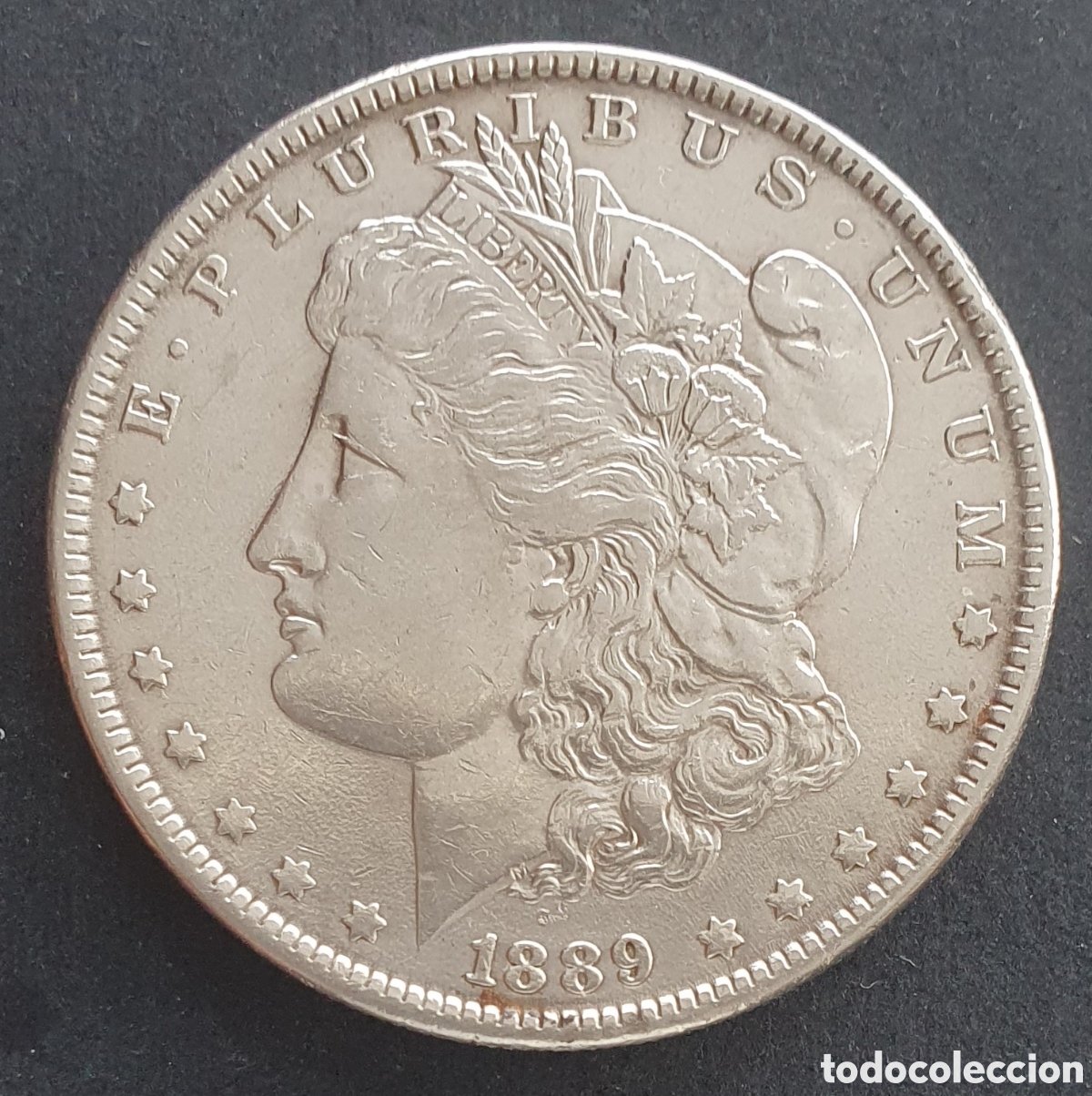 Monedas antiguas de Am&eacute;rica: EEUU &rdquo;MORGAN DOLLAR&rdquo; 1889 FILADELFIA