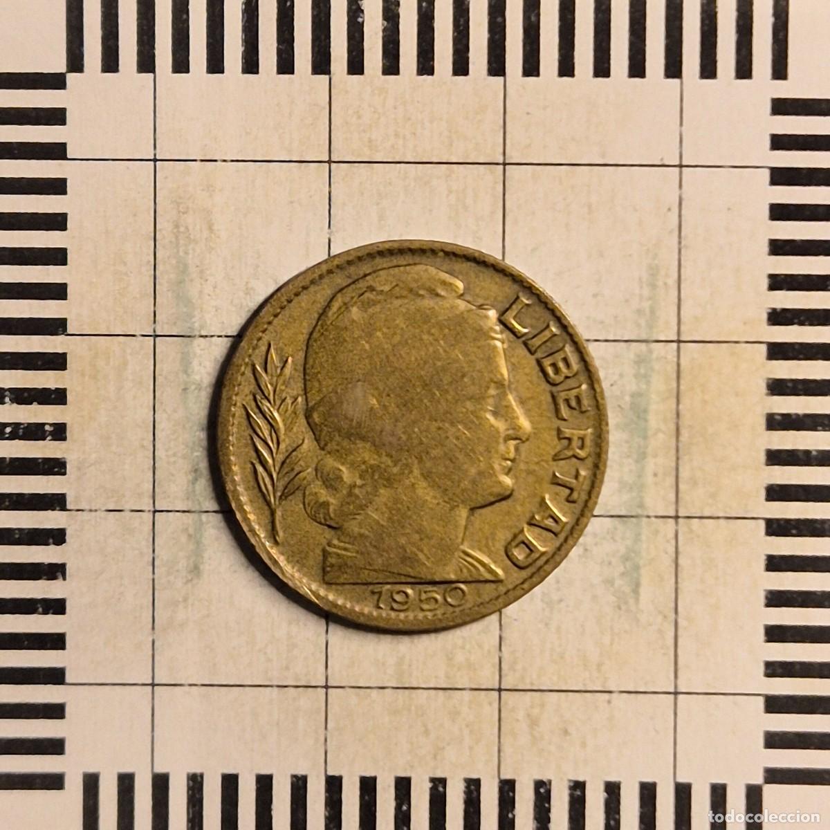 Monedas antiguas de Am&eacute;rica: 20 CENTAVOS, ARGENTINA. 1950. (KM#42).