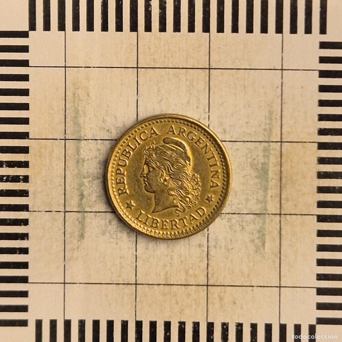 Monedas antiguas de Am&eacute;rica: 10 CENTAVOS, ARGENTINA. 1971. (KM#66).