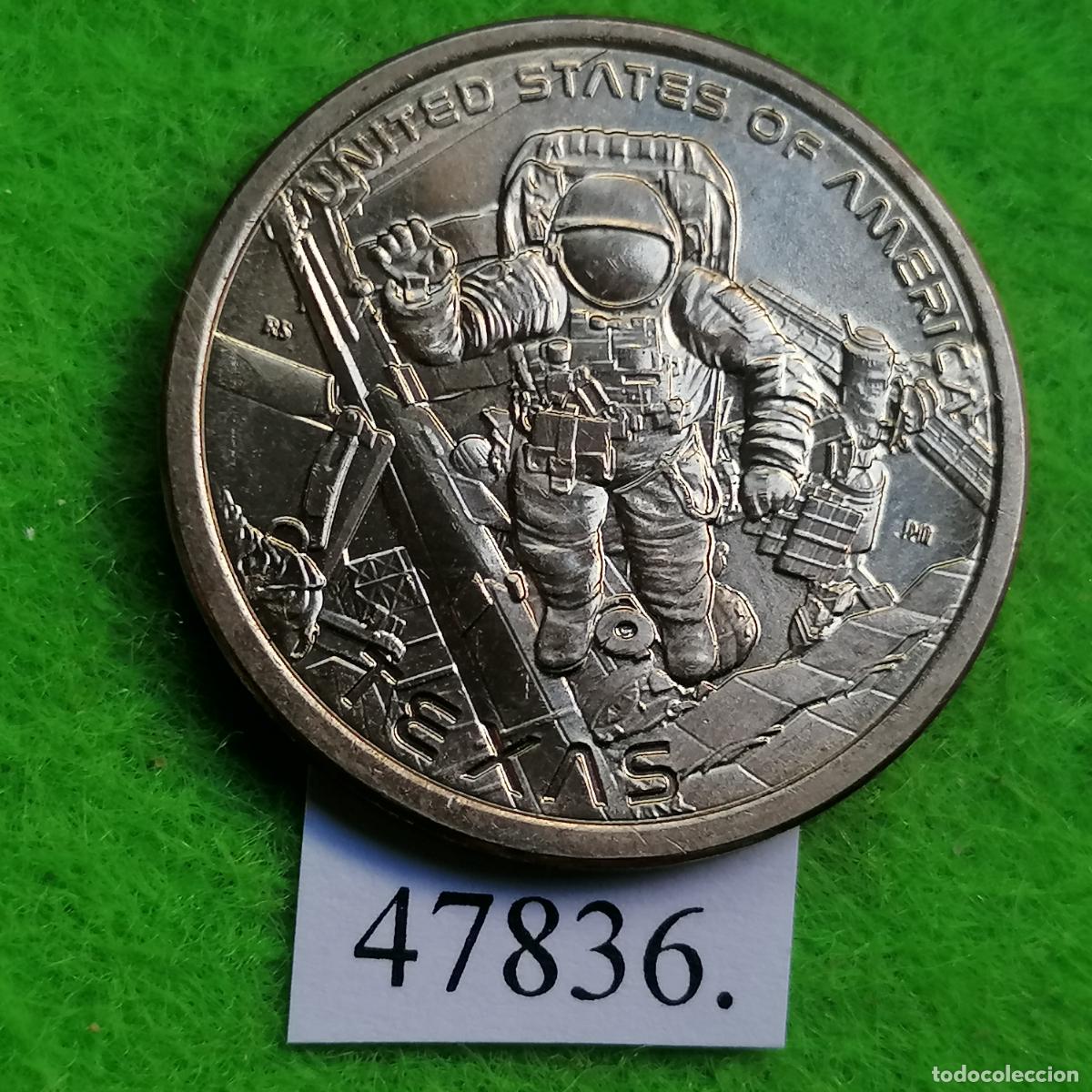 Monedas antiguas de Am&eacute;rica: Estados Unidos Am&eacute;rica, 1 dolar 2025 D, American Innovation Texas, USA