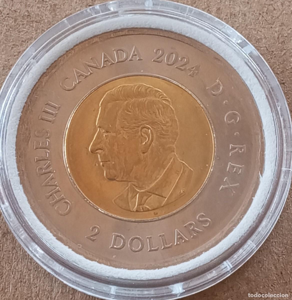 Monedas antiguas de Am&eacute;rica: LOTE 167 - MONEDA BIMETALICA DE CANADA. (SIN CIRCULAR)