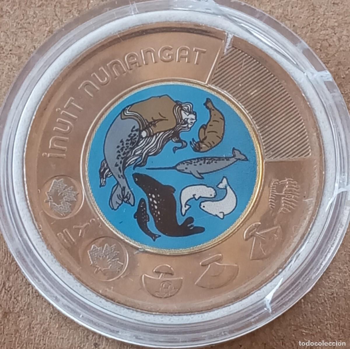Monedas antiguas de Am&eacute;rica: LOTE 167 - MONEDA BIMETALICA DE CANADA. (SIN CIRCULAR)