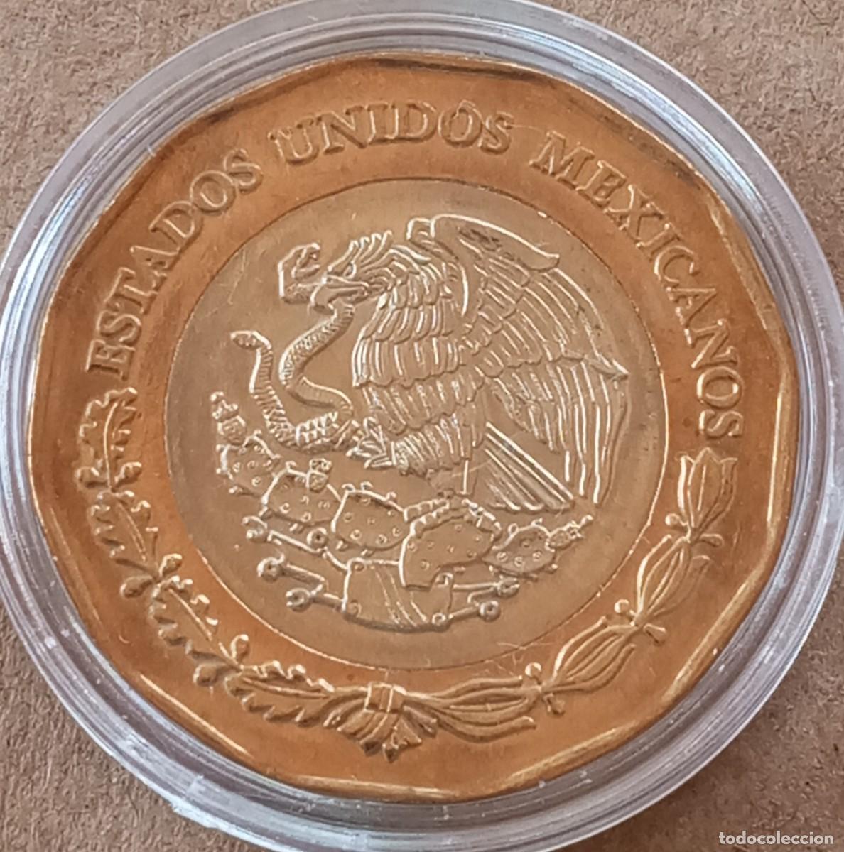 Monnaies anciennes d'Am&eacute;rique: LOTE 169- MONEDA BIMETALICA DE MEXICO . (SIN CIRCULAR)