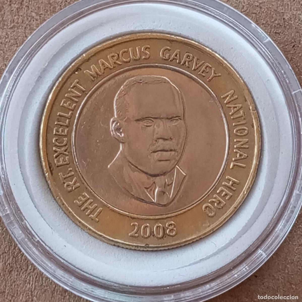 Monedas antiguas de Am&eacute;rica: LOTE 174 - MONEDA BIMETALICA DE JAMAICA. (SIN CIRCULAR)