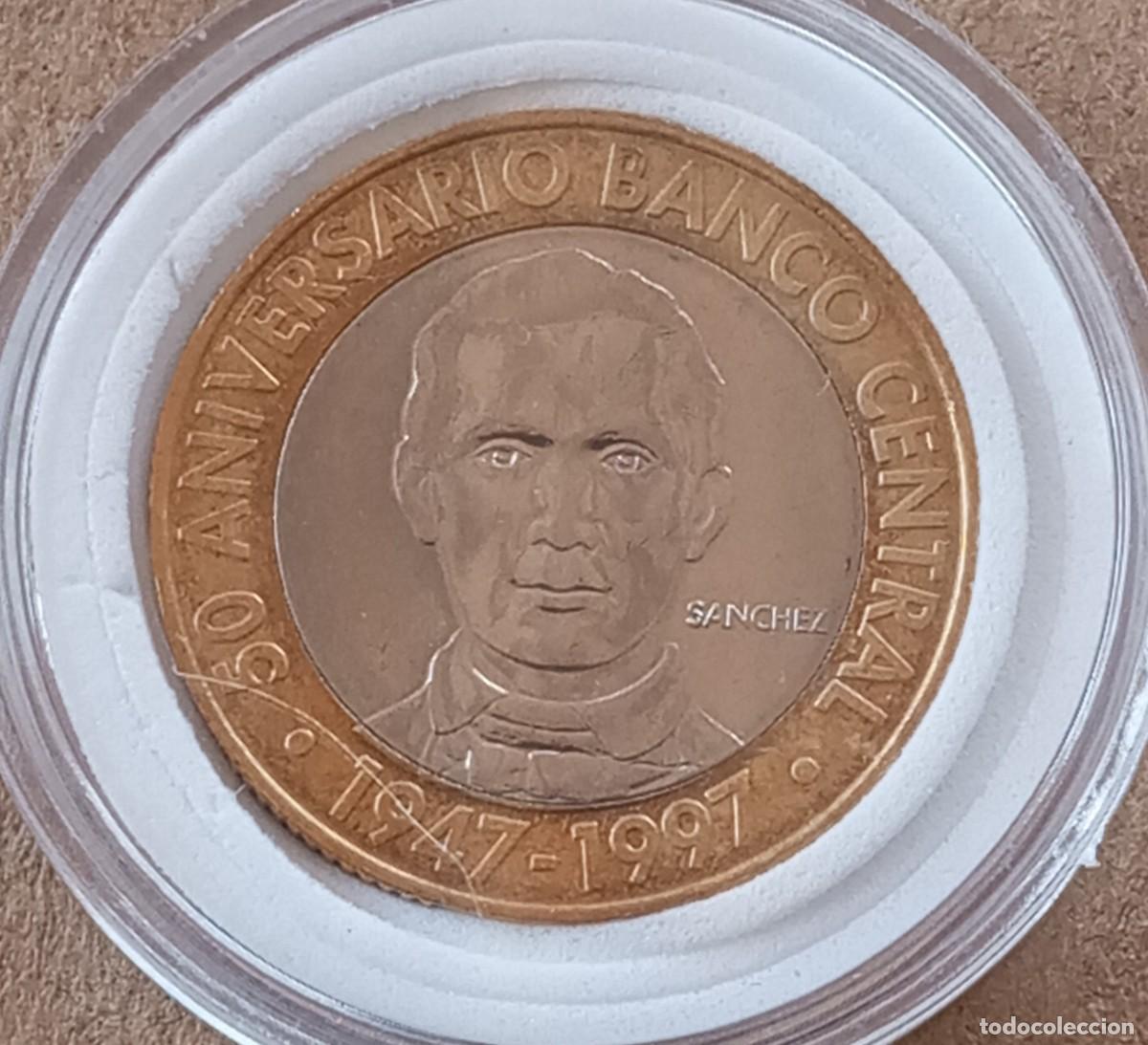 Monedas antiguas de Am&eacute;rica: LOTE 175 - MONEDA BIMETALICA DE LA REPUBLICA DOMINICANA. (SIN CIRCULAR)