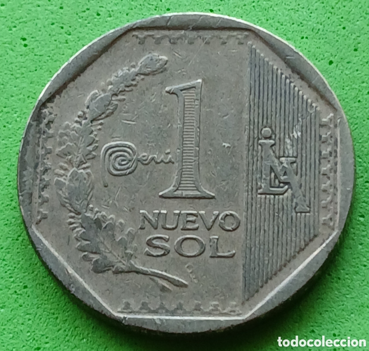 Monedas antiguas de Am&eacute;rica: Per&uacute; 1 nuevo sol 2015 km#366 - Foto 2