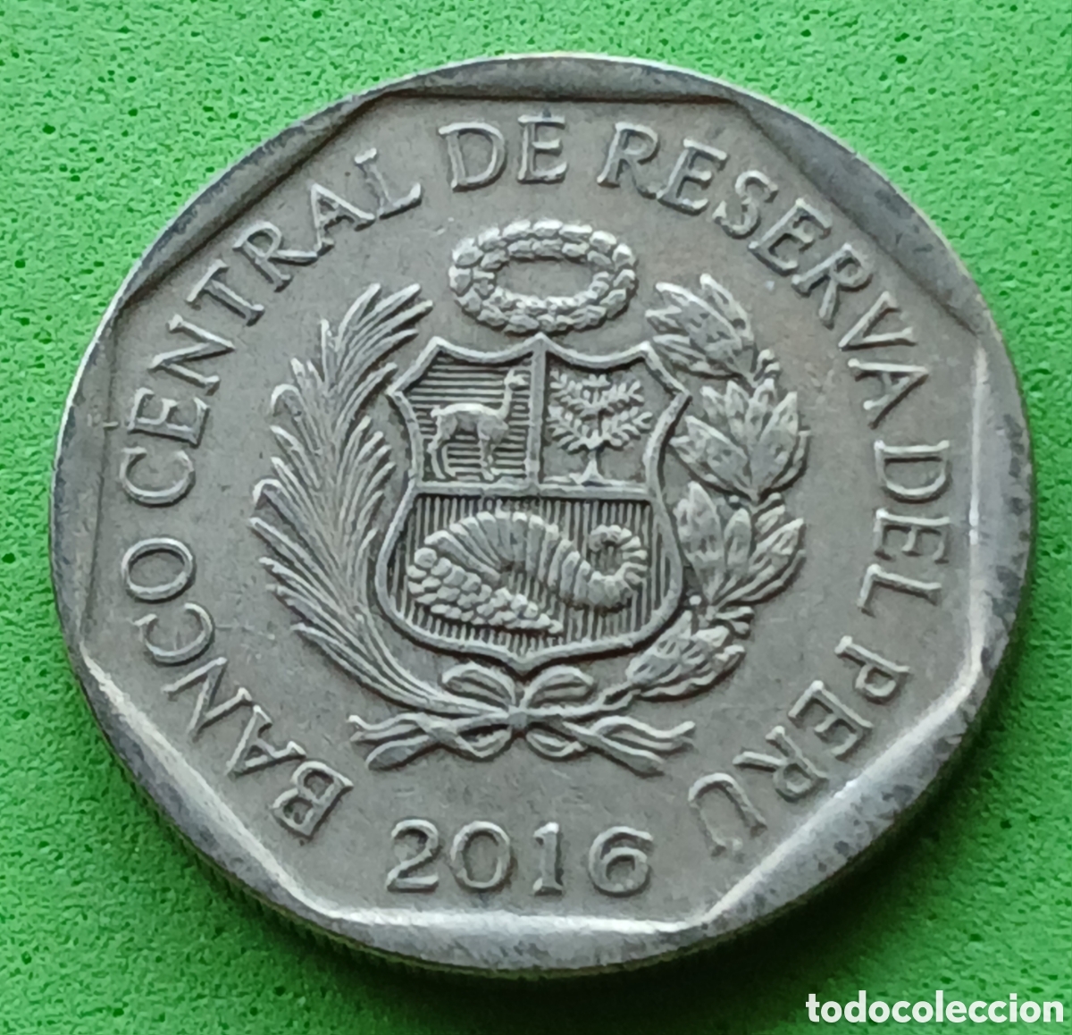 Monedas antiguas de Am&eacute;rica: Per&uacute; 1 sol 2016 km#395