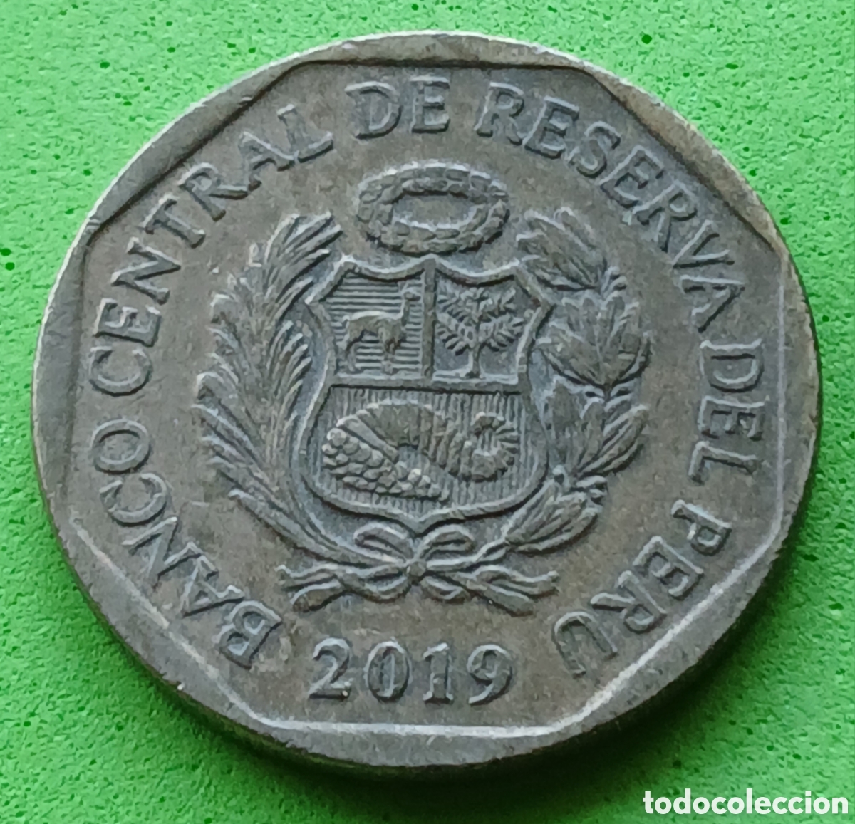 Monedas antiguas de Am&eacute;rica: Per&uacute; 1 sol 2019 km#395