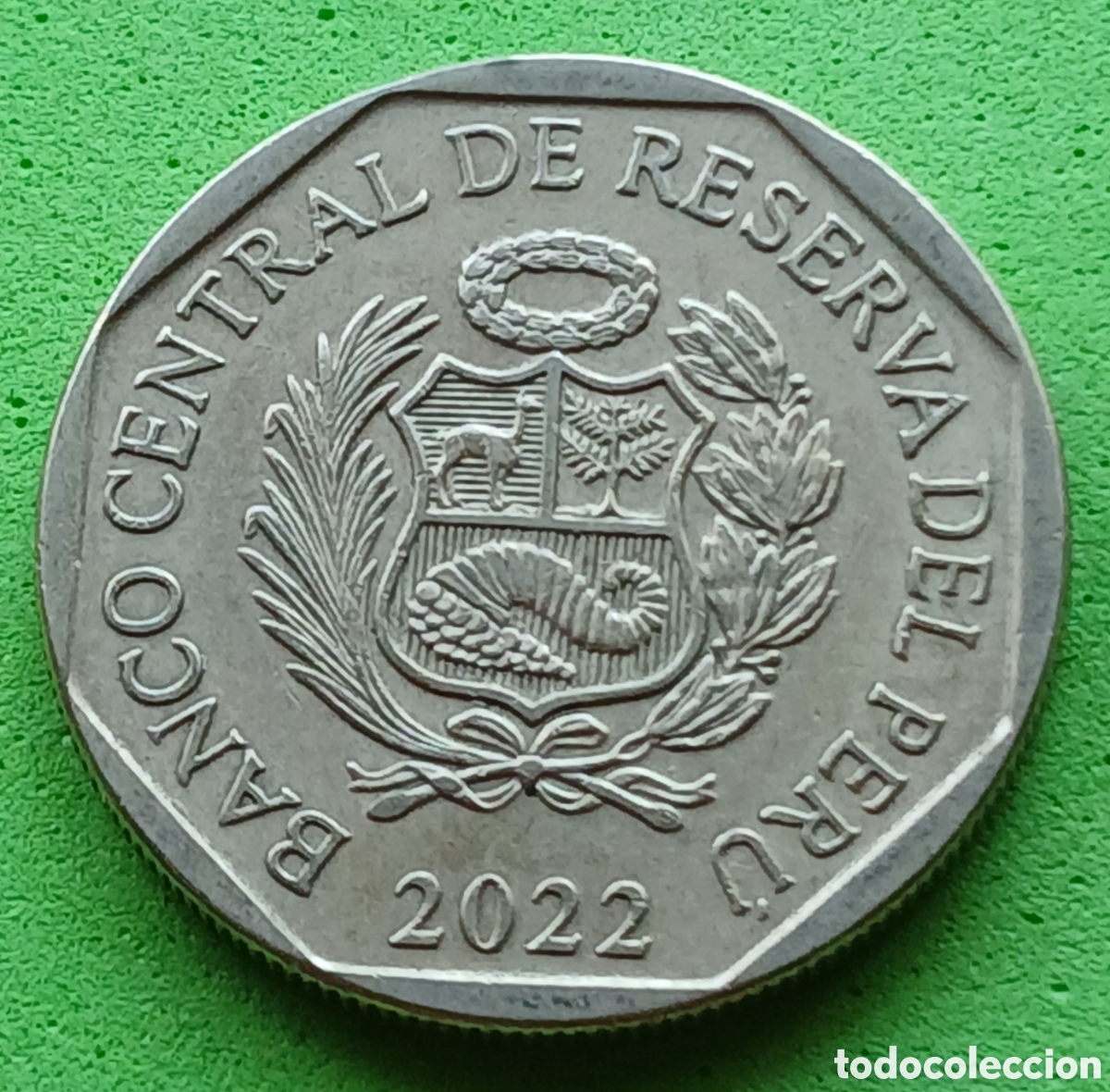 Monedas antiguas de Am&eacute;rica: Per&uacute; 1 sol 2022 km#395