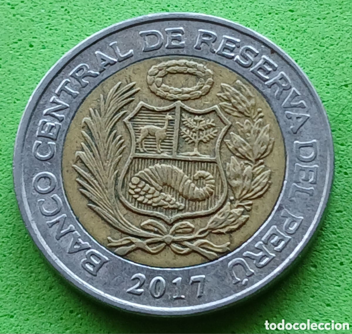 Monedas antiguas de Am&eacute;rica: Per&uacute; 2 soles 2017 km#401