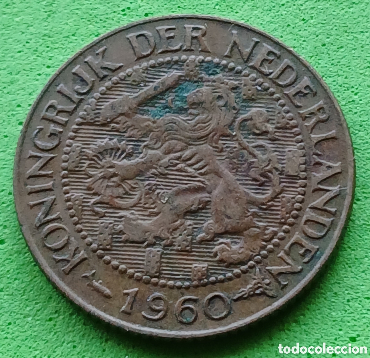 Monedas antiguas de Am&eacute;rica: Surinam 1 cent 1960 km#10a
