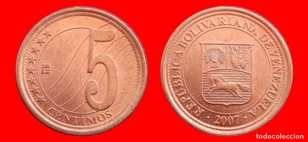 Monedas antiguas de Am&eacute;rica: 5 CENTIMOS 2007 VENEZUELA-151920