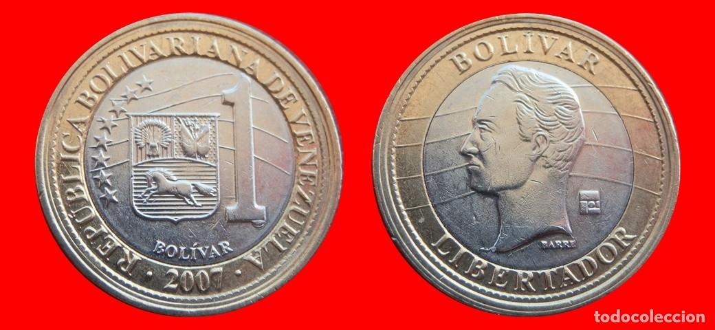 Monedas antiguas de Am&eacute;rica: 1 BOLIVAR 2007 VENEZUELA-151927