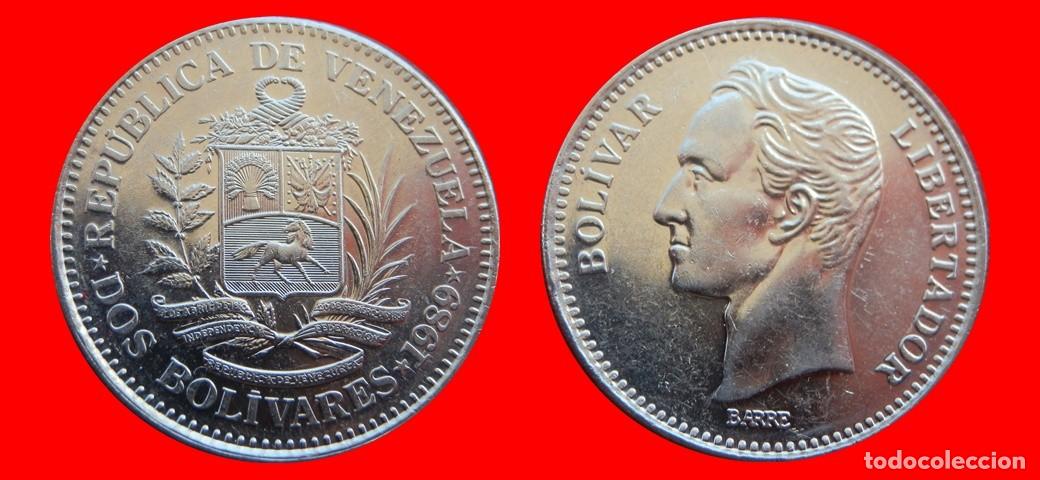 Monedas antiguas de Am&eacute;rica: 2 BOLIVARES 1989 VENEZUELA-151928