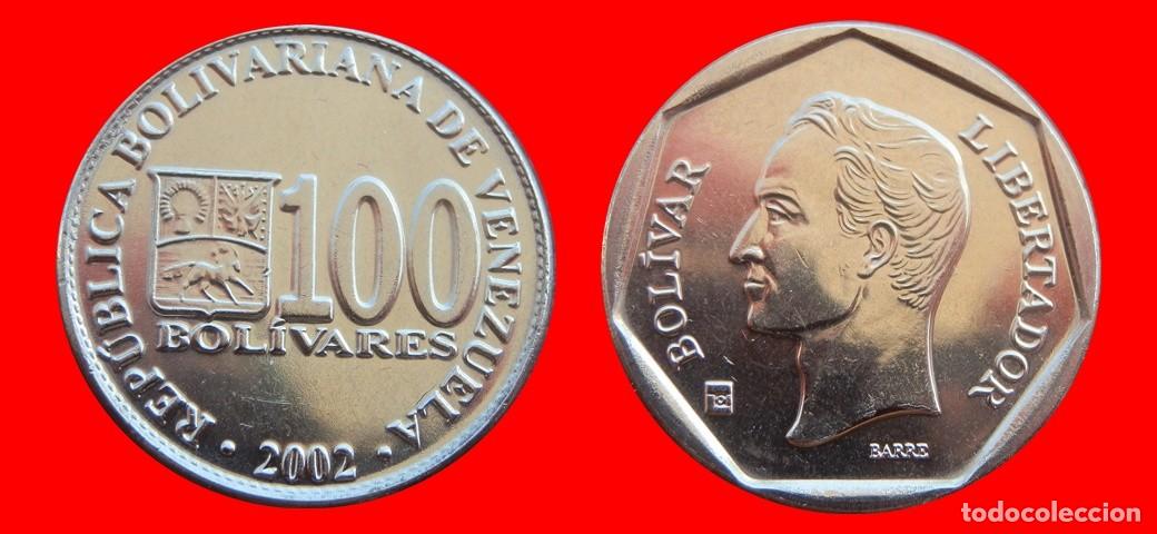 Monedas antiguas de Am&eacute;rica: 100 BOLIVARES 2002 VENEZUELA-151930