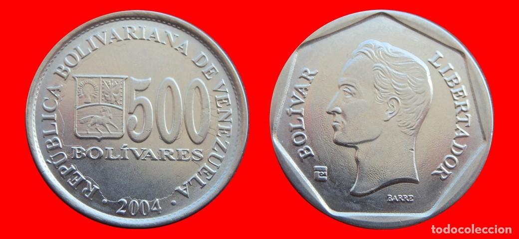 Monedas antiguas de Am&eacute;rica: 500 BOLIVARES 2004 VENEZUELA-151932