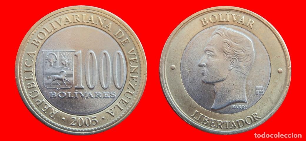 Monedas antiguas de Am&eacute;rica: 1000 BOLIVARES 2005 VENEZUELA-151933