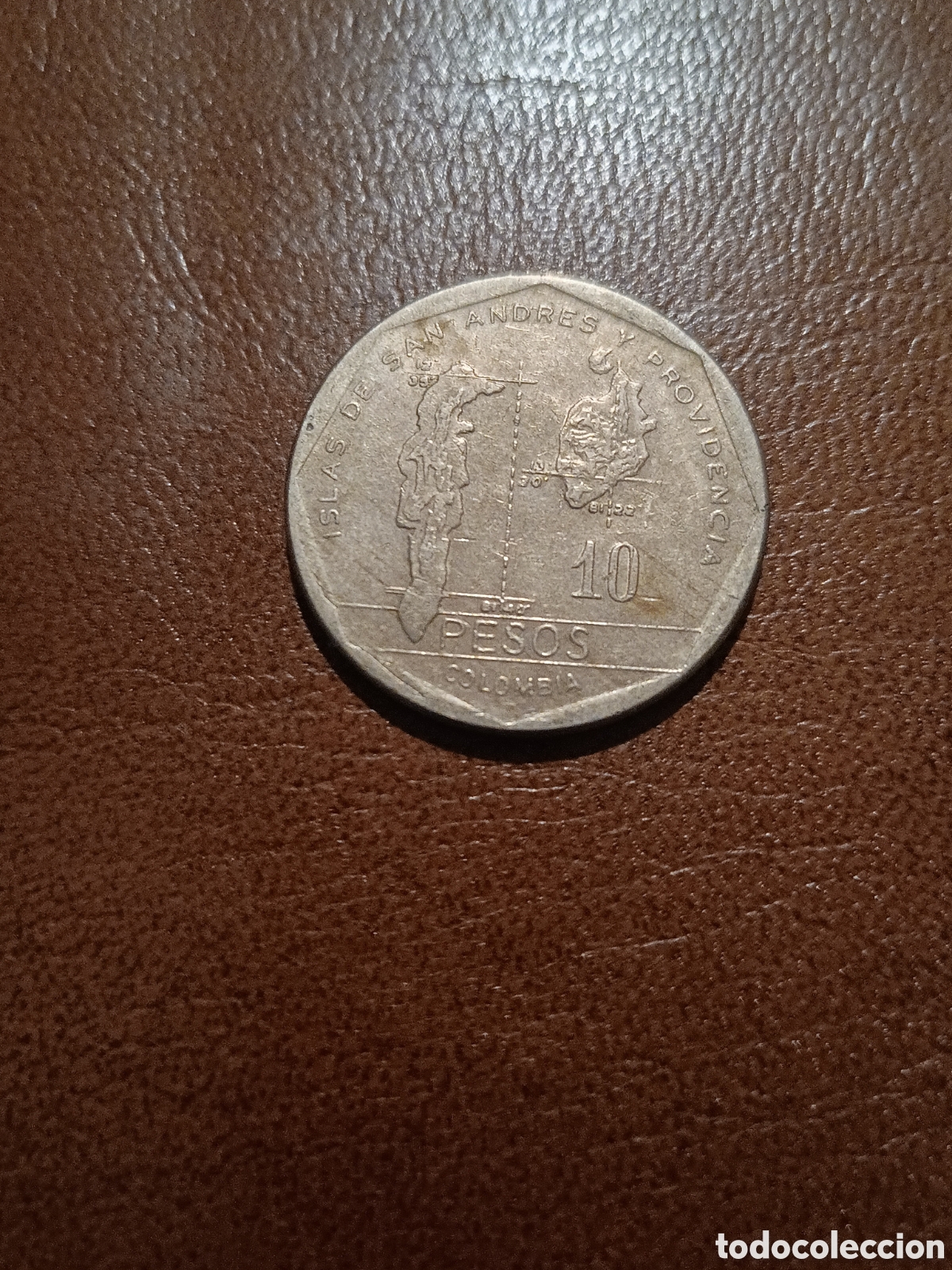Monnaies anciennes d'Am&eacute;rique: 10 PESOS 1988 - COLOMBIA