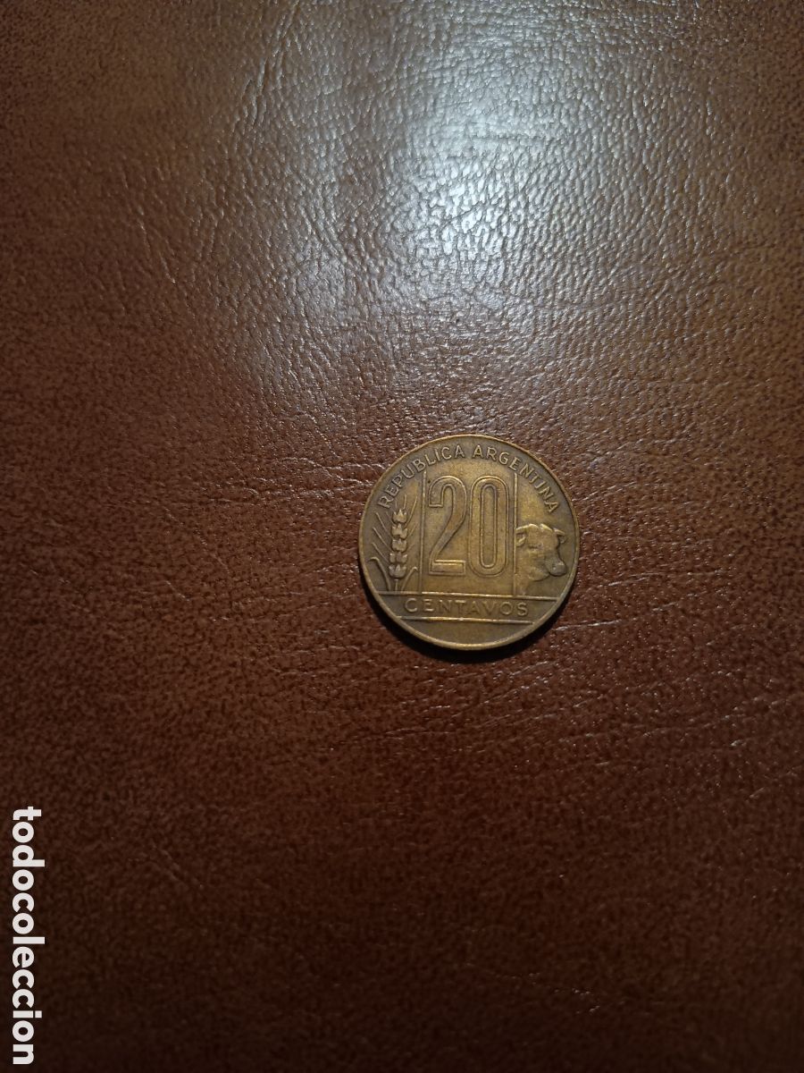 Monedas antiguas de Am&eacute;rica: 20 CENTAVOS 1946 - ARGENTINA - Foto 1