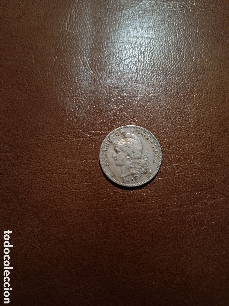 Monedas antiguas de Am&eacute;rica: 20 CENTAVOS 1920 - ARGENTINA - Foto 2