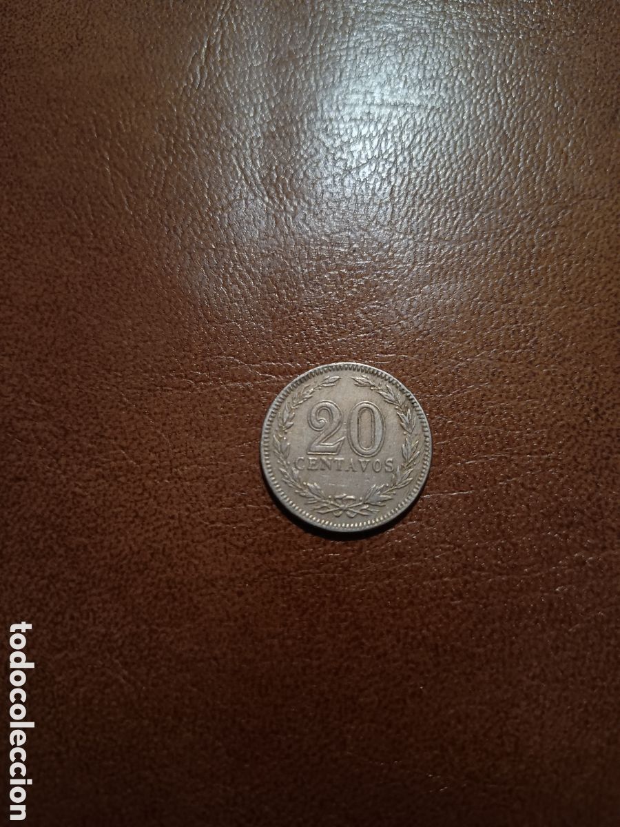 Monedas antiguas de Am&eacute;rica: 20 CENTAVOS 1920 - ARGENTINA - Foto 1