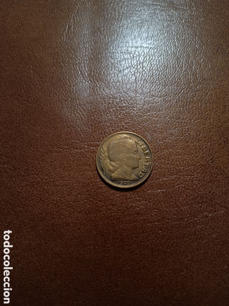 Monedas antiguas de Am&eacute;rica: 10 CENTAVOS 1949 - ARGENTINA - Foto 2