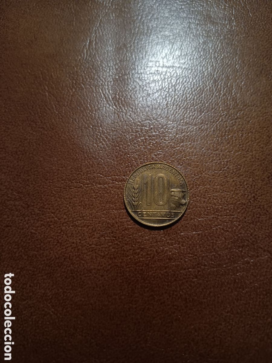 Monedas antiguas de Am&eacute;rica: 10 CENTAVOS 1949 - ARGENTINA - Foto 1