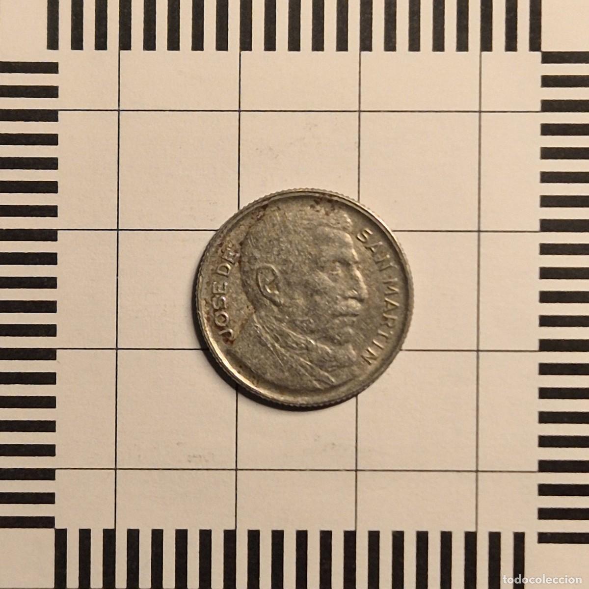 Monedas antiguas de Am&eacute;rica: 5 CENTAVOS, ARGENTINA. 1950. (KM#43).