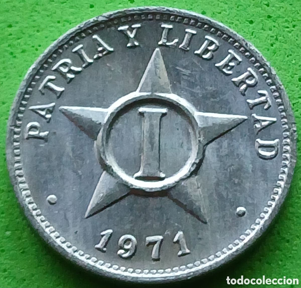 Monedas antiguas de Am&eacute;rica: Cuba 1 centavo 1971 km#33.1