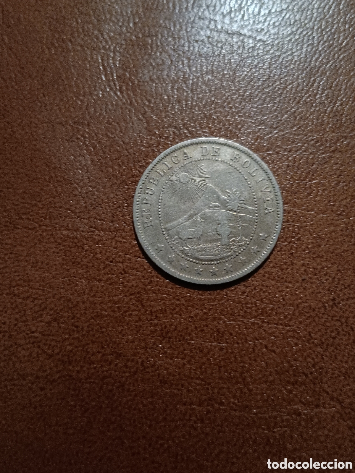Monedas antiguas de Am&eacute;rica: 10 CENTAVOS 1909 - BOLIVIA - Foto 2