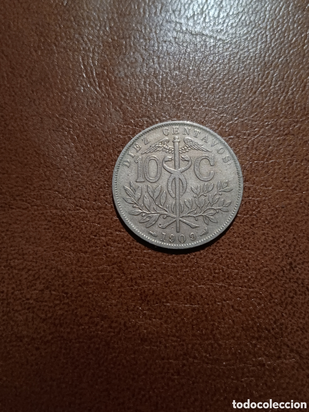 Monedas antiguas de Am&eacute;rica: 10 CENTAVOS 1909 - BOLIVIA - Foto 1