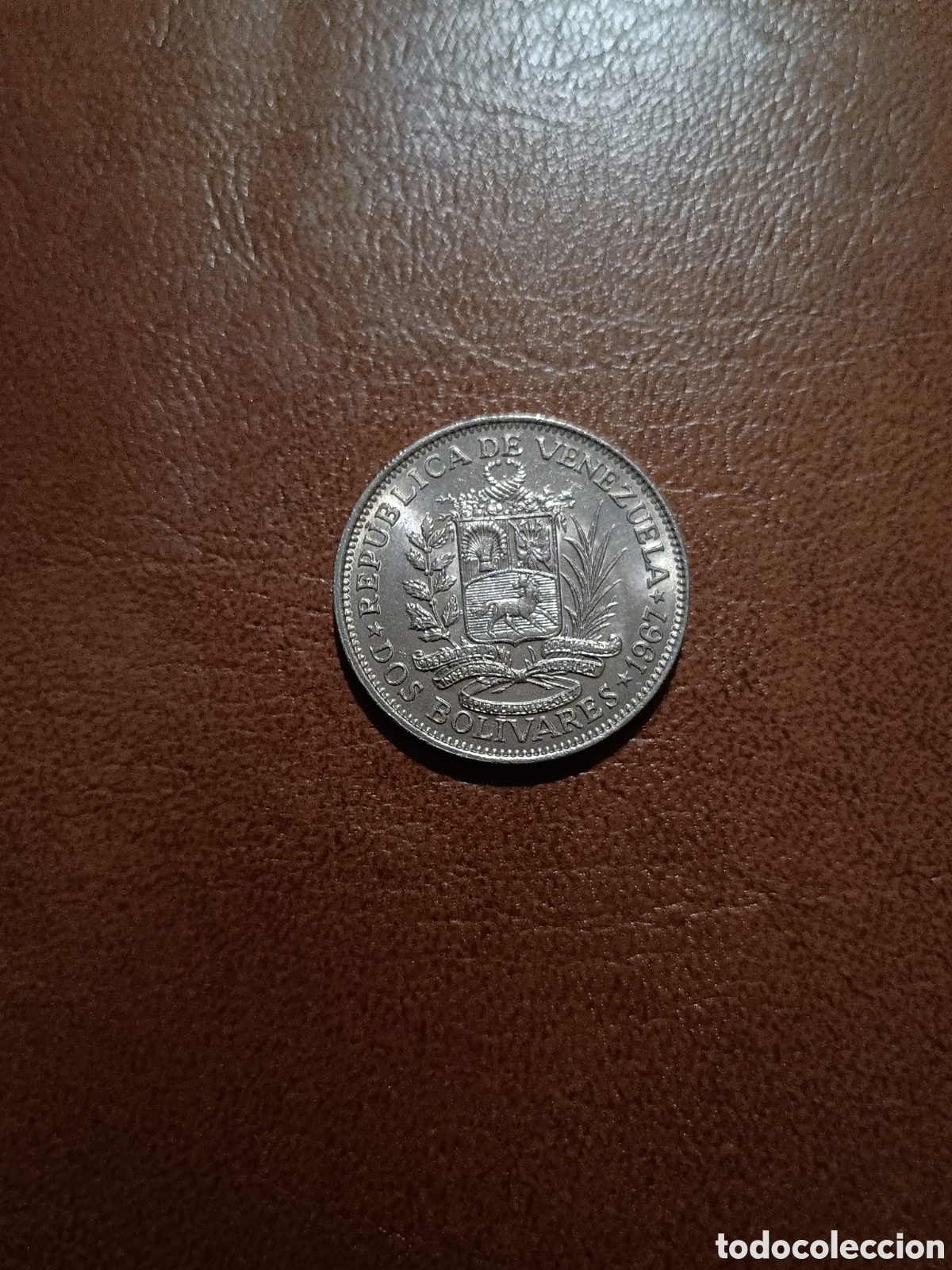 Monedas antiguas de Am&eacute;rica: 2 BOLIVARES 1967 - VENEZUELA