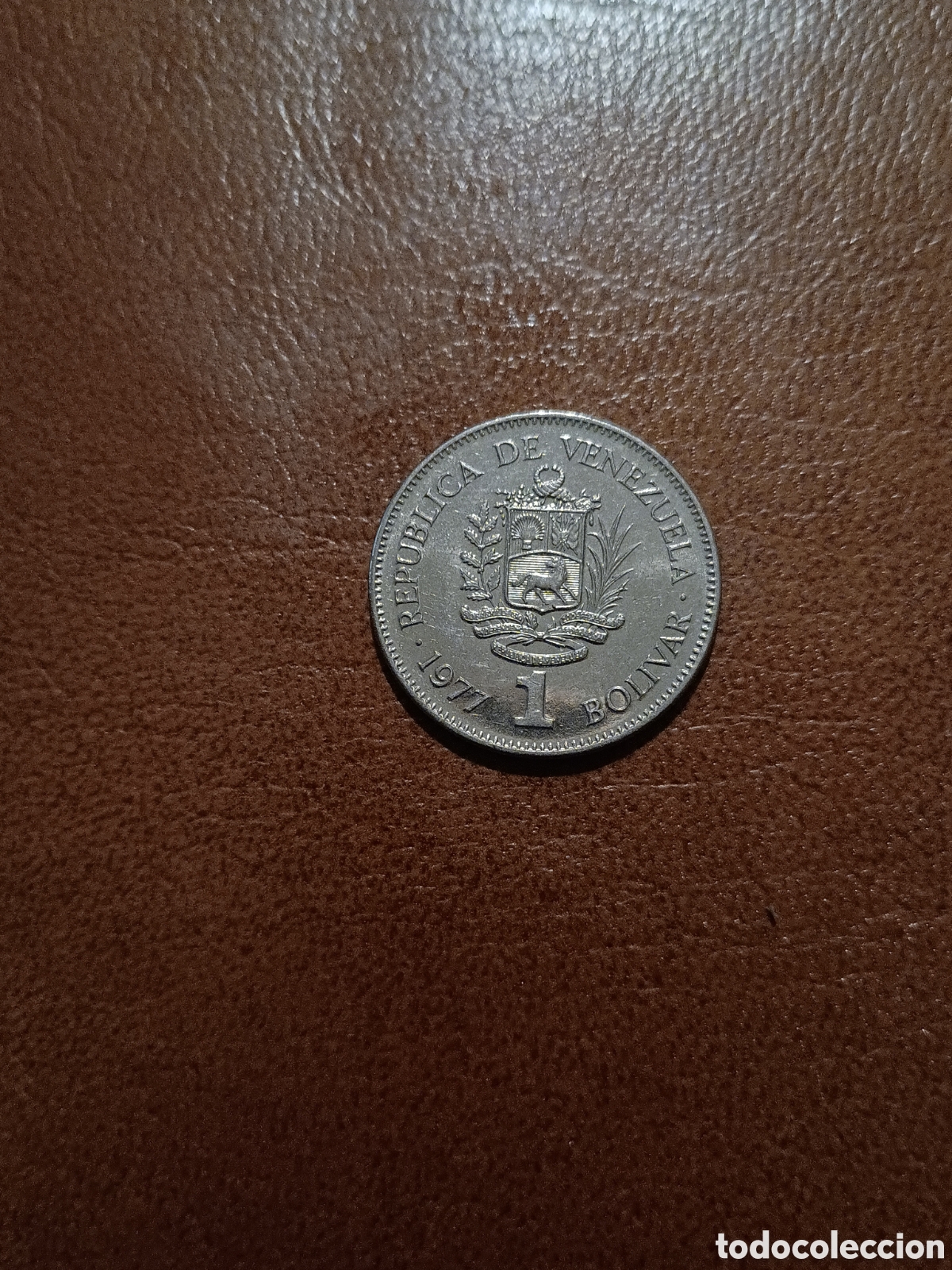 Monedas antiguas de Am&eacute;rica: 1 BOLIVAR 1977 - VENEZUELA