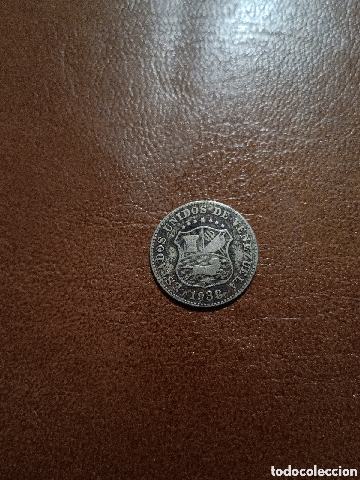 Monedas antiguas de Am&eacute;rica: 5 C&Eacute;NTIMOS 1938 - VENEZUELA - Foto 1