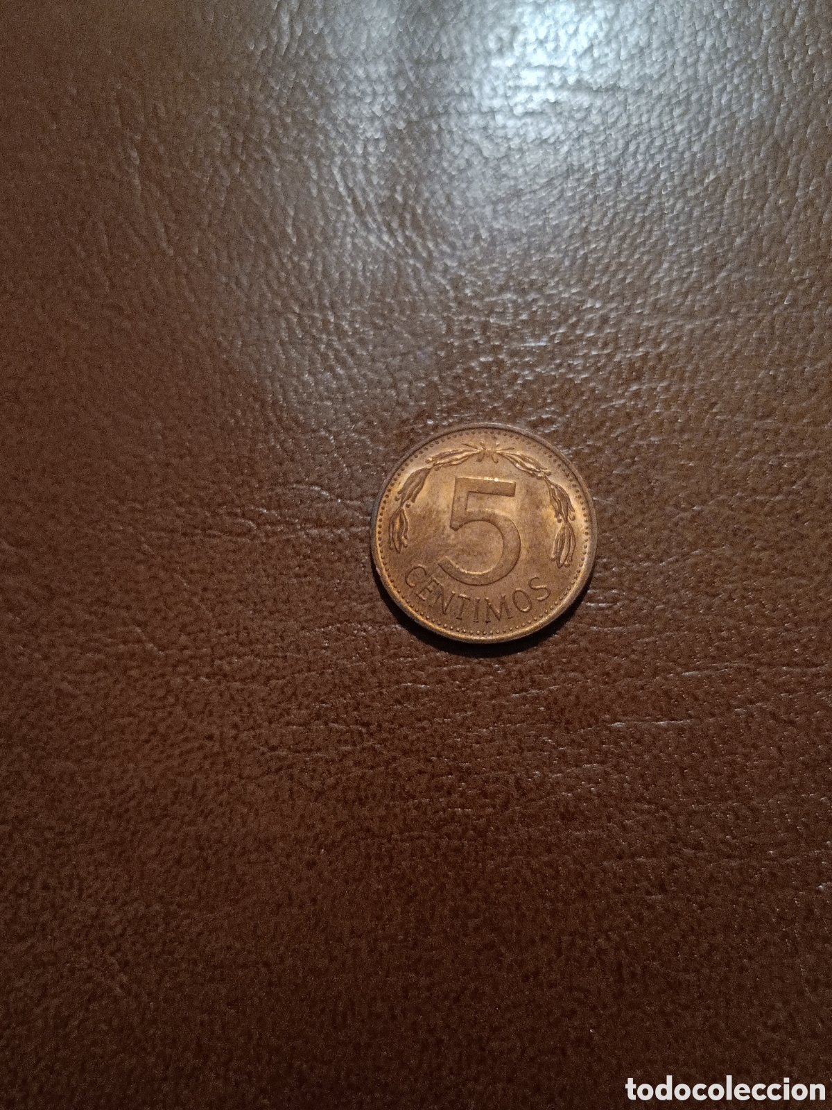 Monedas antiguas de Am&eacute;rica: 5 C&Eacute;NTIMOS 1977 - VENEZUELA - Foto 2