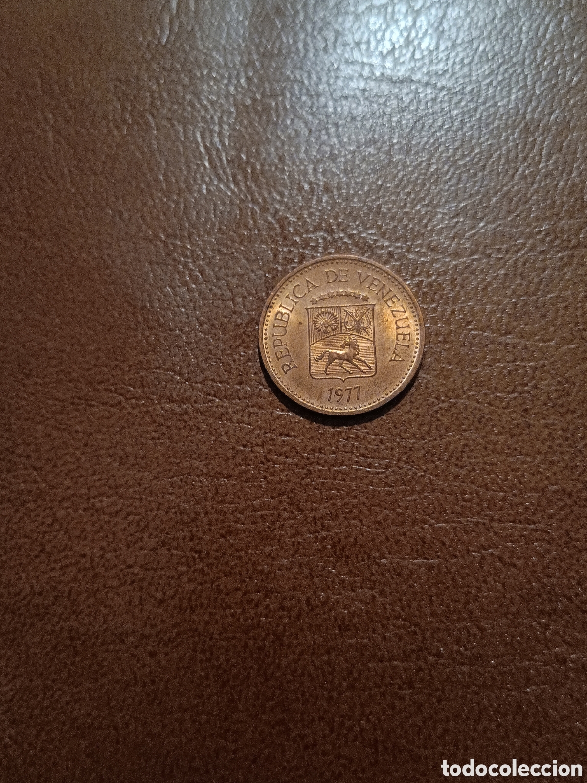 Monedas antiguas de Am&eacute;rica: 5 C&Eacute;NTIMOS 1977 - VENEZUELA - Foto 1