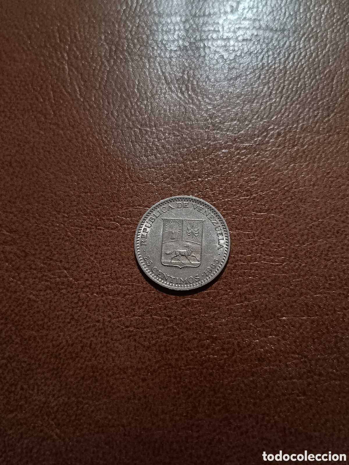 Monedas antiguas de Am&eacute;rica: 25 C&Eacute;NTIMOS 1965 - VENEZUELA