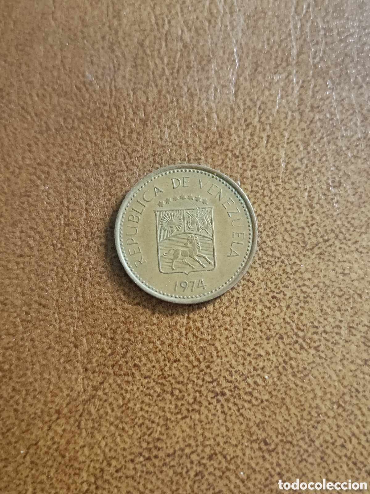 Monedas antiguas de Am&eacute;rica: 5 C&Eacute;NTIMOS 1974 - VENEZUELA