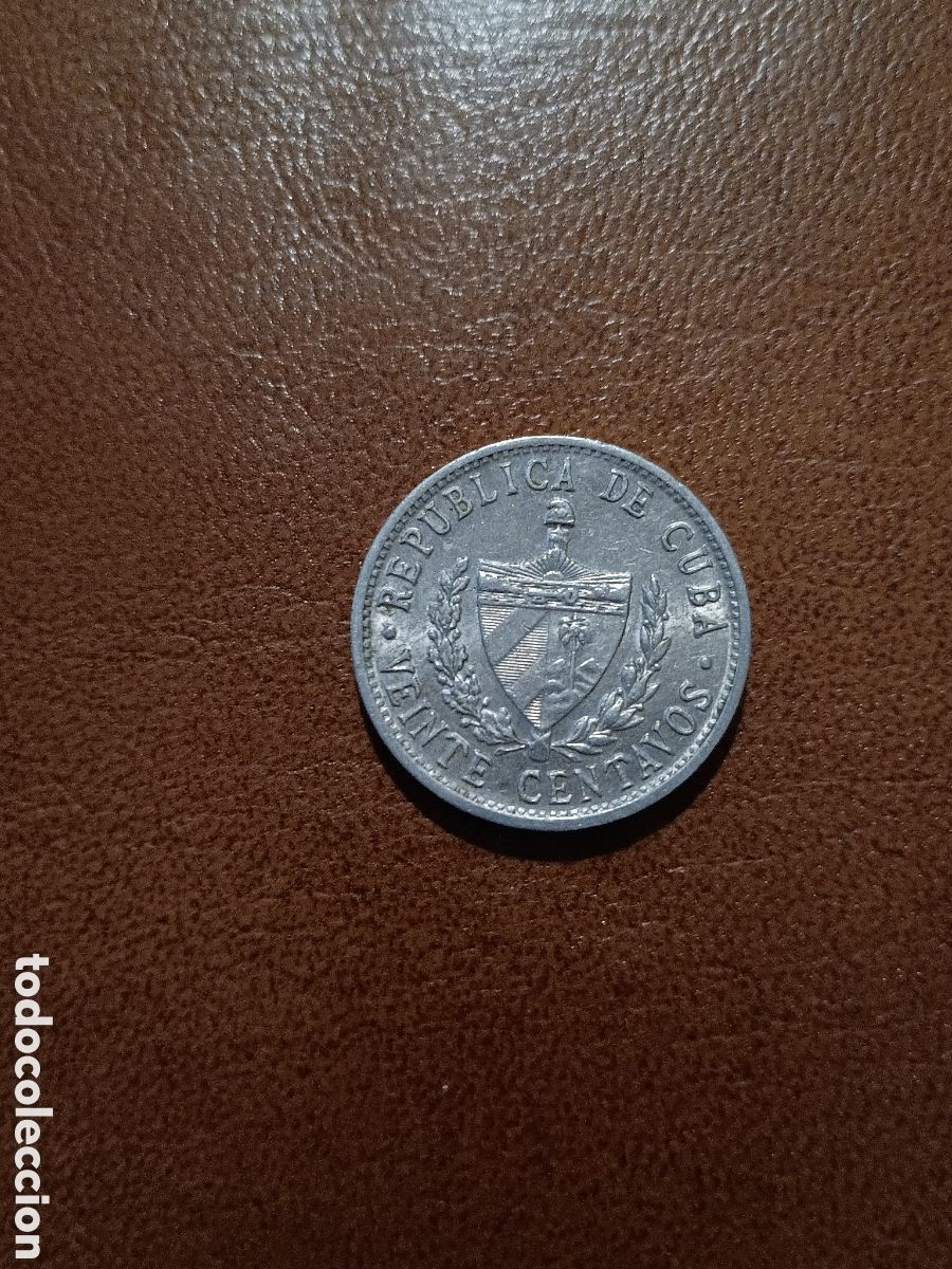 Monedas antiguas de Am&eacute;rica: 20 CENTAVOS 1972 - CUBA - Foto 2