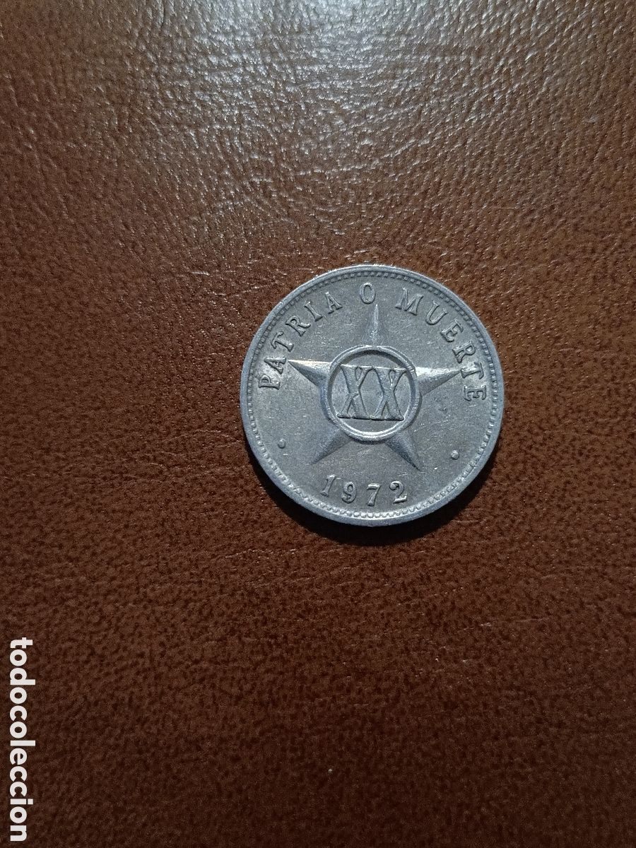Monedas antiguas de Am&eacute;rica: 20 CENTAVOS 1972 - CUBA - Foto 1