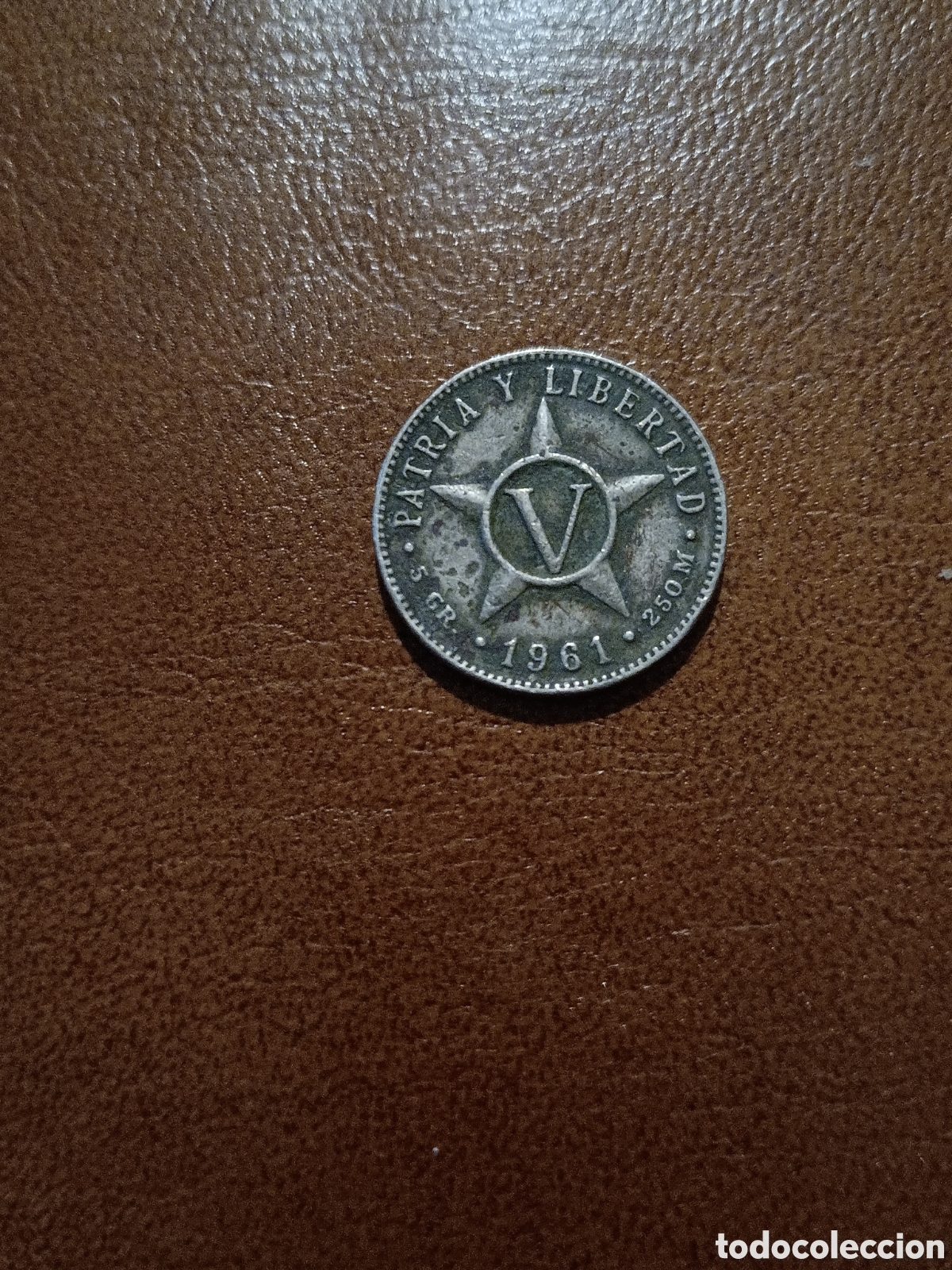 Monedas antiguas de Am&eacute;rica: 5 CENTAVOS 1961 - CUBA - Foto 1