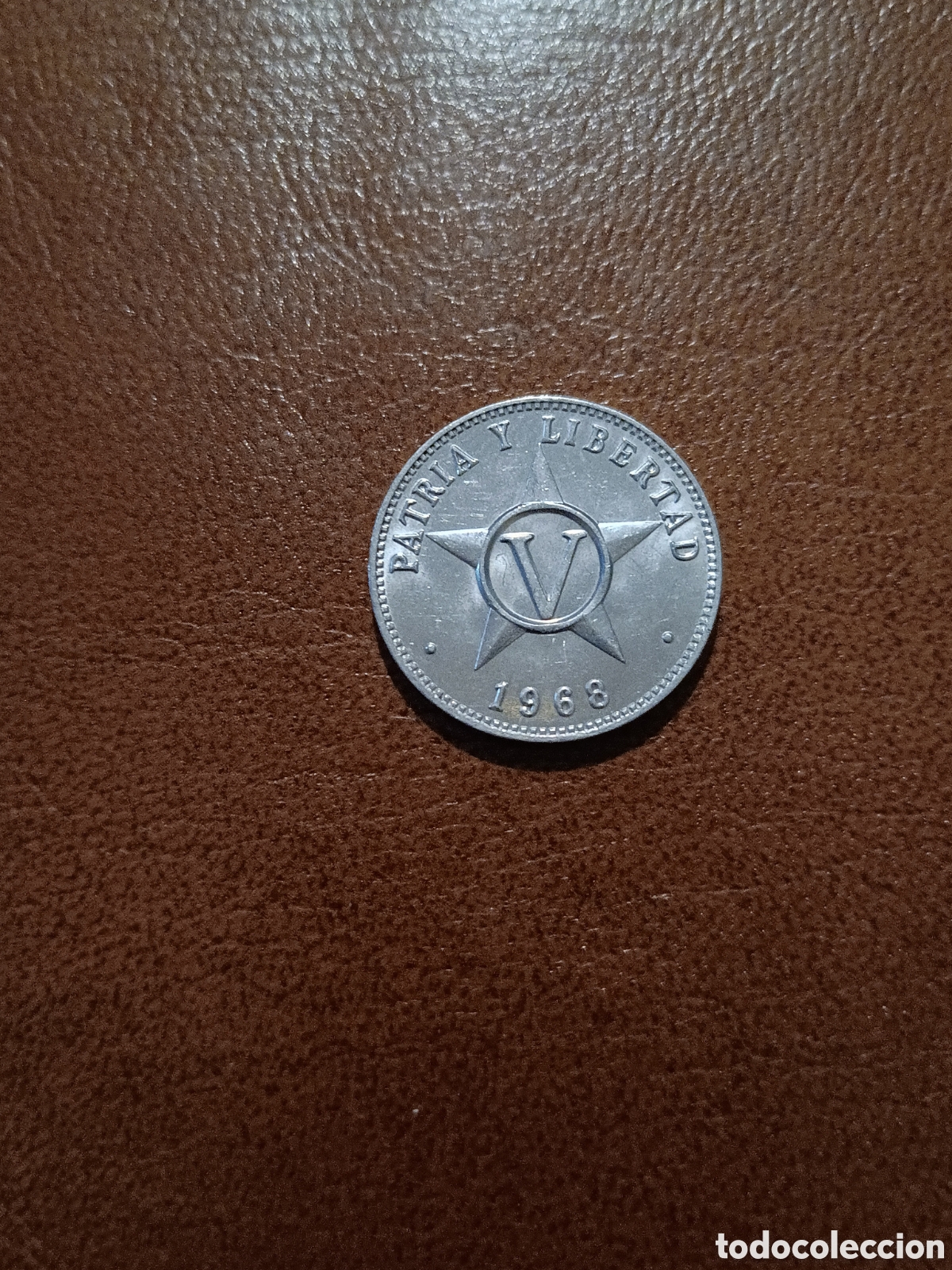 Monedas antiguas de Am&eacute;rica: 5 CENTAVOS 1968 - CUBA - Foto 1