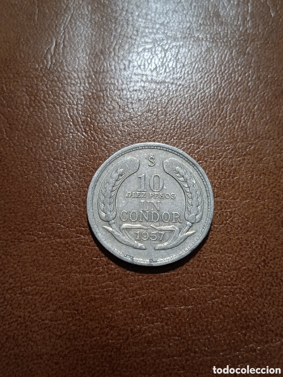 Monedas antiguas de Am&eacute;rica: 10 PESOS 1957 - CHILE - Foto 1