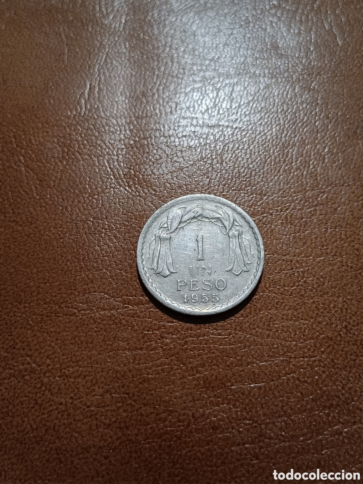 Monedas antiguas de Am&eacute;rica: 1 PESO DE 1955 - CHILE