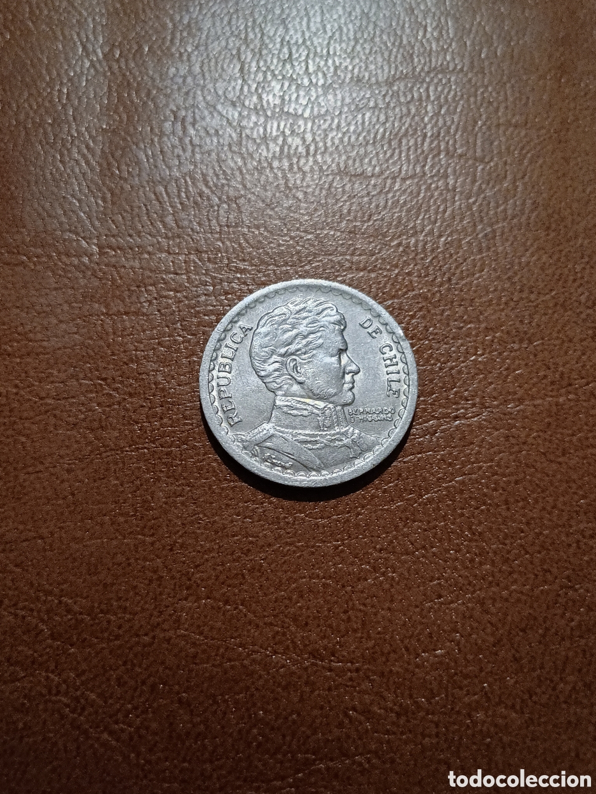 Monedas antiguas de Am&eacute;rica: 1 PESO DE 1957 - CHILE - Foto 2
