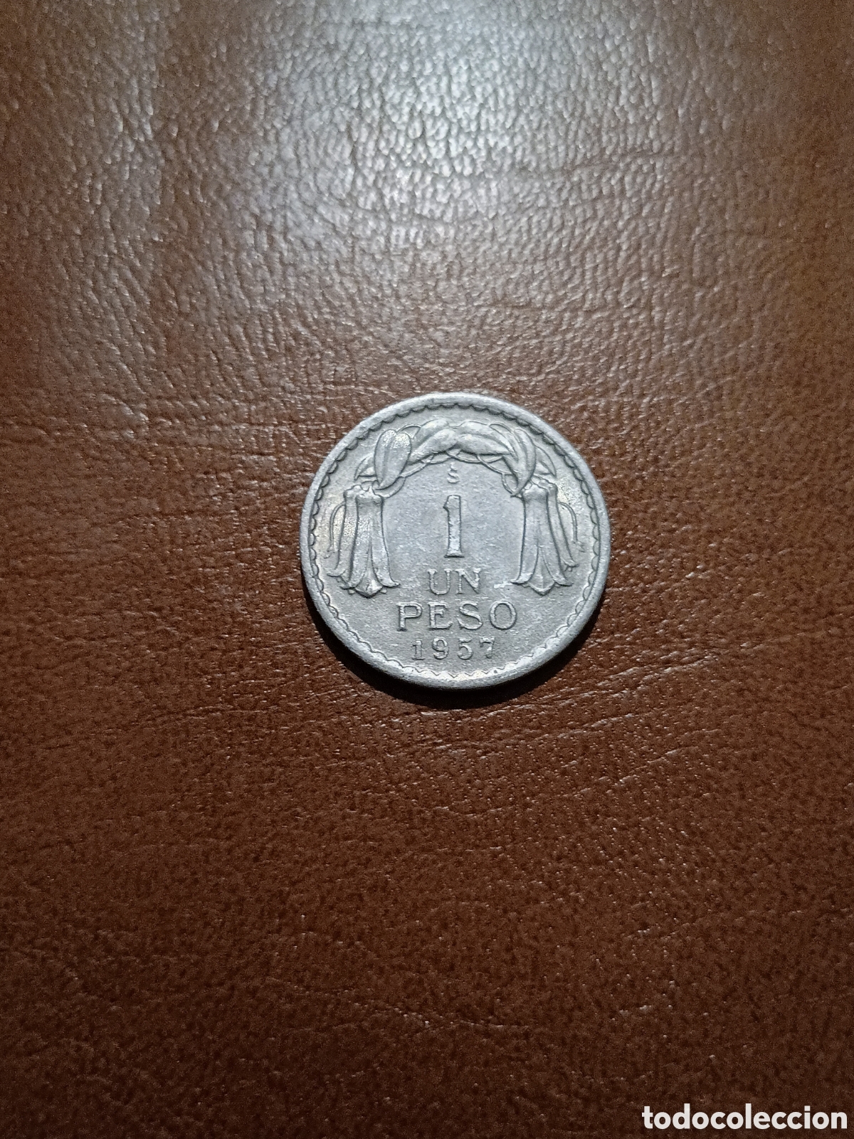 Monedas antiguas de Am&eacute;rica: 1 PESO DE 1957 - CHILE - Foto 1