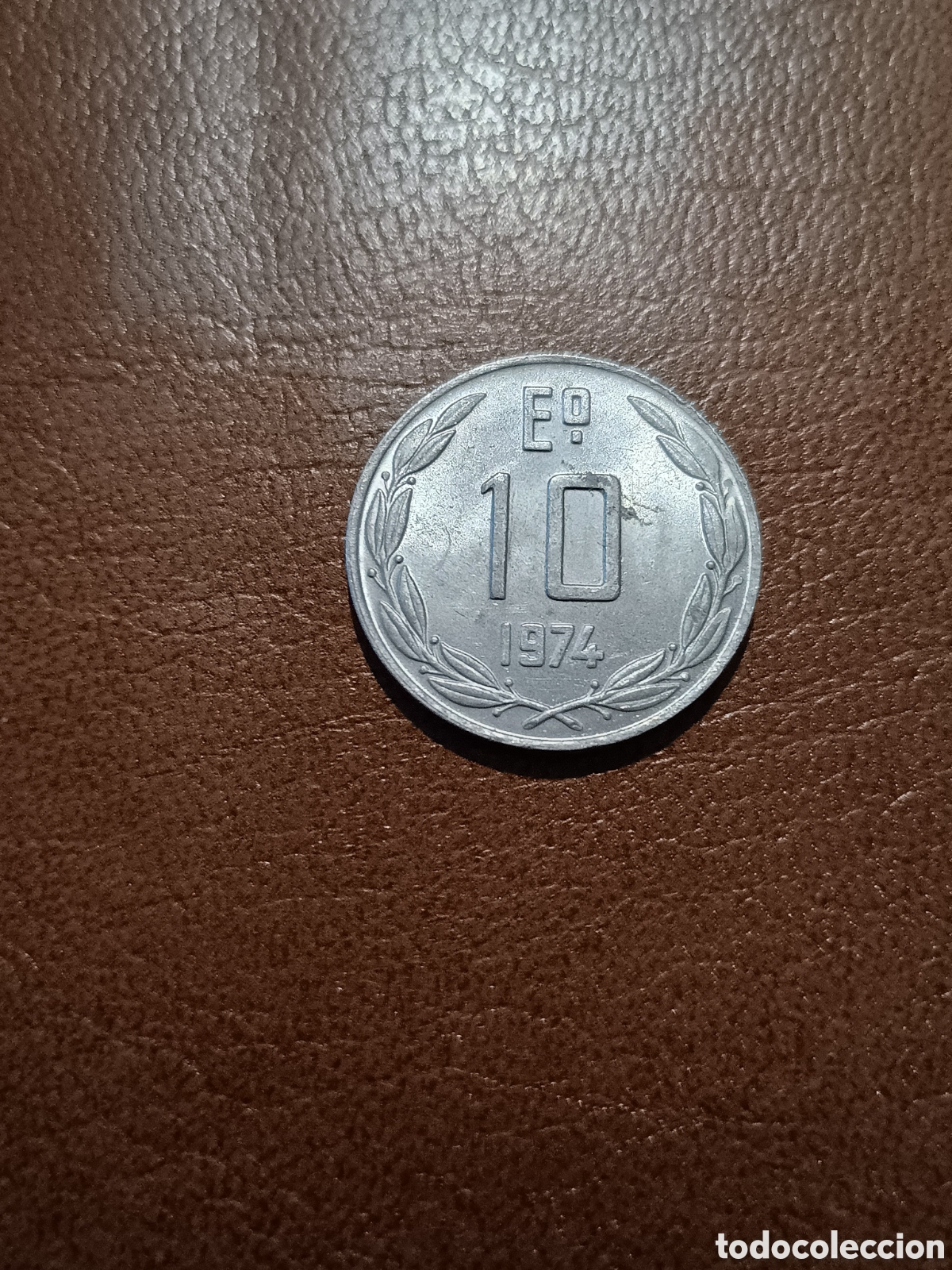 Monedas antiguas de Am&eacute;rica: 10 ESCUDOS 1974 - CHILE