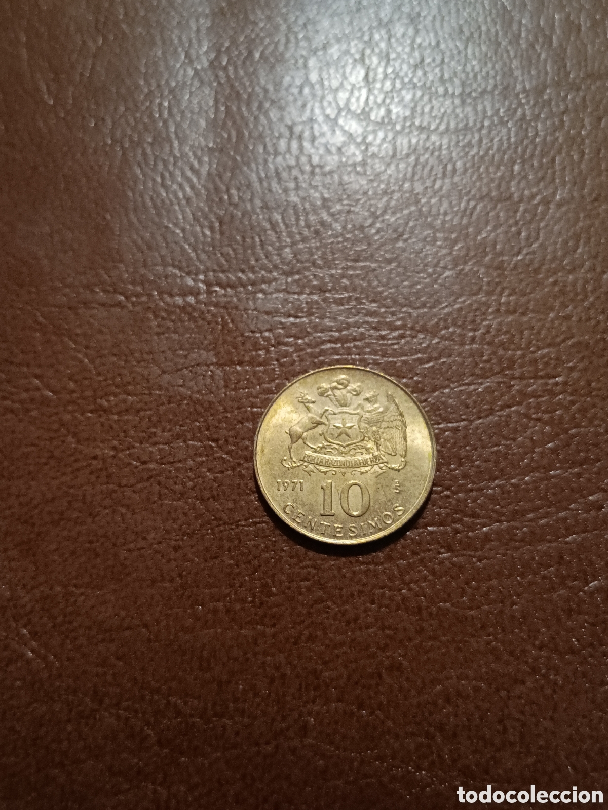 Monedas antiguas de Am&eacute;rica: 10 CENT&Eacute;SIMOS 1971 - CHILE - Foto 1